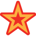 star icon from kim jong grillins logo